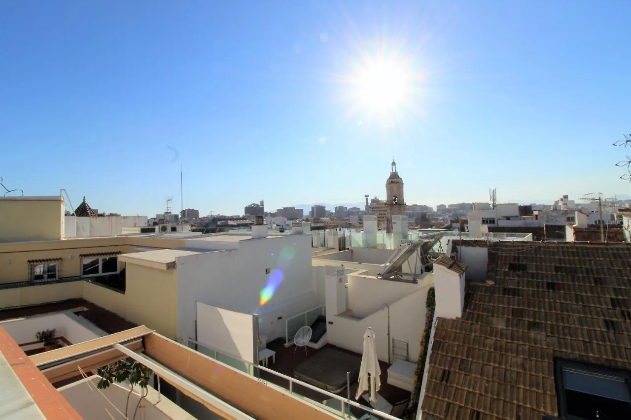 شقة مالقة Suite Homes Atico Larios